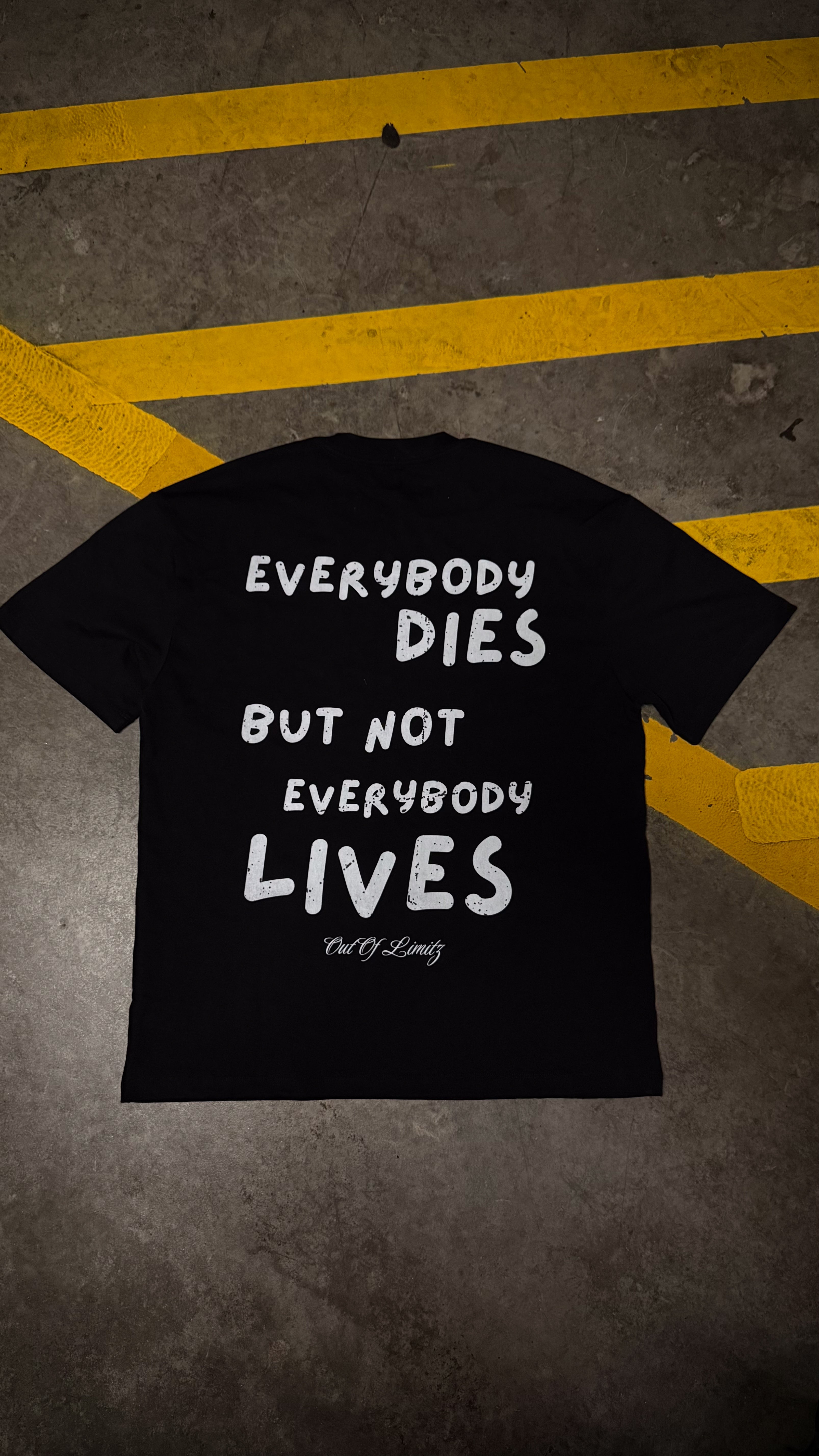 Live Life - Heavyweight Tee