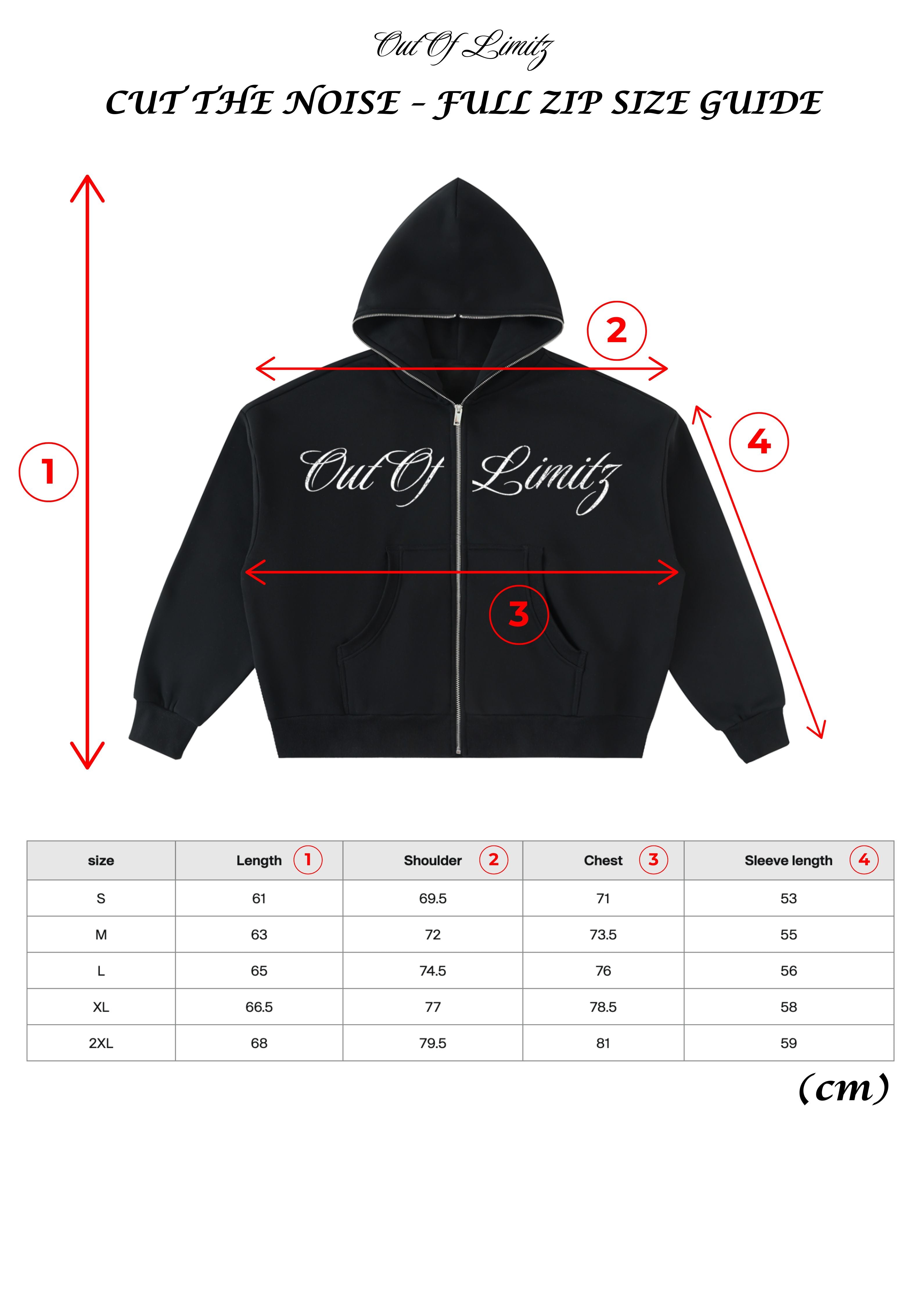 Cut The Noise - Full Zip